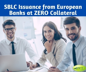 SBLC Issuance from European Banks at ZERO Collateral